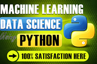python data science and ml expert data analysis, preprocessing and prediction