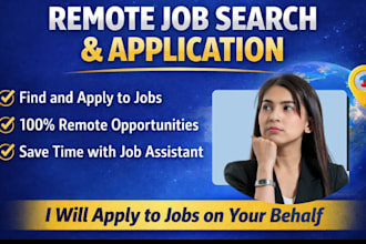 search and apply for remote jobs as your job assistance