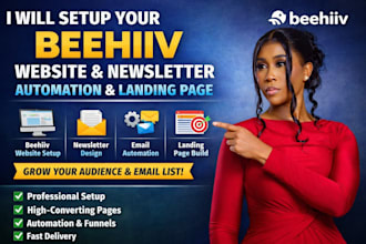 setup beehiiv website beehiiv newsletter beehiiv automation beehiiv landing page