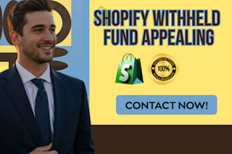 write appeal to disburse withheld funds from shopify account