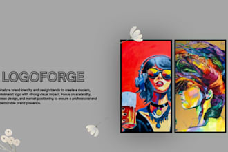 create bussiness logo and complete brand identity design