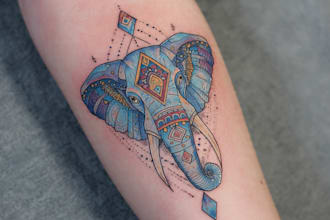 design professional creative tattoo design