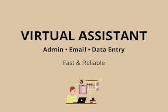 be your virtual assistant for admin tasks