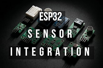 integrate any sensor with your esp32 project