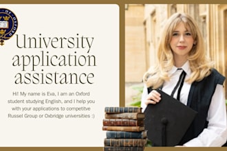 help you with your application to russel group and oxbridge universities