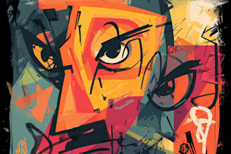 create street style graffiti art with unique lettering