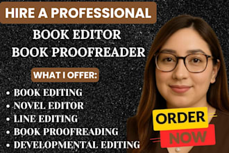 developmental book editor proofread format memoir nonfiction fiction book editor