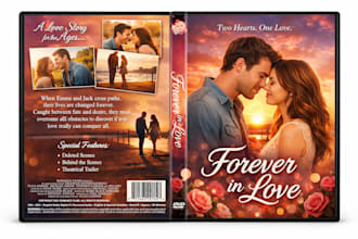 design eye catching dvd or blu ray covers for your movie or project