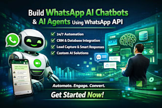 build whatsapp ai chatbots or whatsapp ai agent using whatsapp api