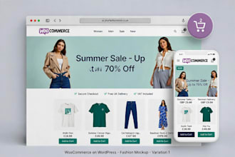 create a ecommerce website built with wordpress