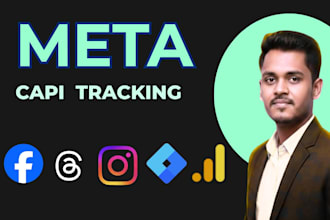 setup meta conversions API capi, GTM server side tracking, and ga4