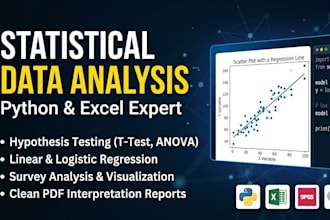do rigorous statistical data analysis and mathematical modeling