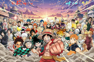 draw manga illustration nsfw manga webtoon manhua action manga characters