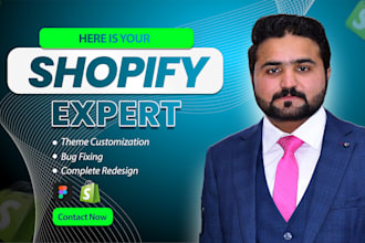 be your shopify developer for custom coding, theme development and ai designs
