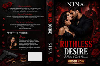 design ebook cover, fantasy, romance amazon kdp book design