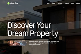 build wix realtor website agent construction property development website