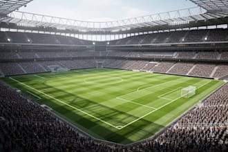 do 3d stadium design, sport facility, 3d chase stadium, game arena, 3d modelling
