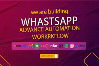 build n8n whatsapp ai automation and complex workflows
