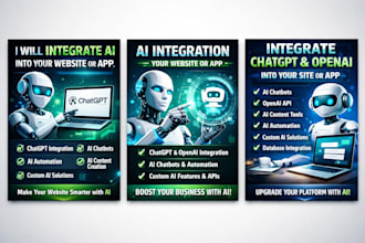 integrate chatgpt or openai into your website or app