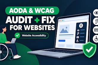 website aoda and wcag compliance accessibility audit remediation expert