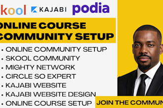 setup skool mighty networks kajabi forento circle so skool community management