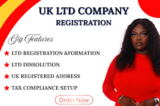 do UK ltd company registration, UK ltd formation, UK vat and tax setup,utr setup
