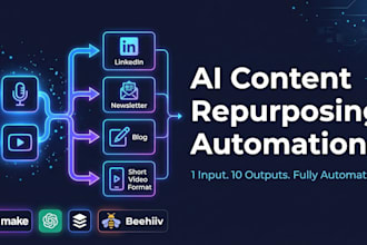 automate your content repurposing system with ai workflows