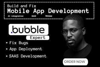 develop bubbleio mvp bubble webapp  bubble marketplace bubble saas developer