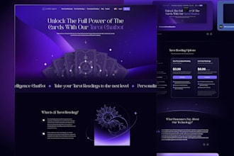 develop a tarot astrology website with admin panel and monetization system