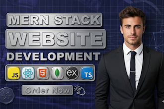 create mern stack websites as a mern stack developer