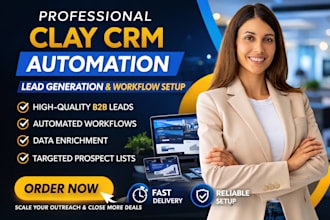 set up clay crm automation for lead generation workflows