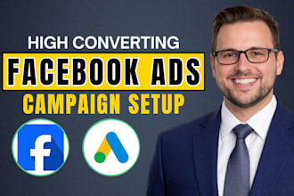 setup, manage and optimize high converting facebook ads, meta ads