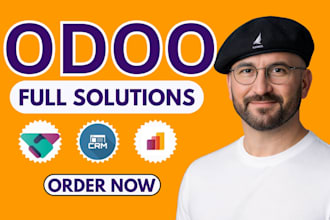 design, customize custom odoo website, odoo seo, ecommerce store and odoo module