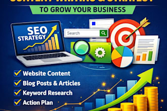provide complete SEO content writing to grow your business