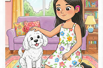 design children storybook illustrations