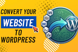 convert wix, squarespace, webflow, replit and lovable to wordpress