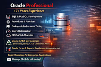 be your oracle database developer with advanced sql and plsql