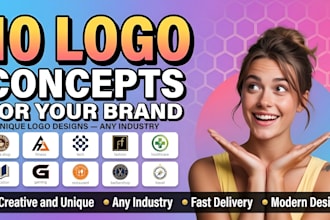 create 10 logo concepts for inspiration