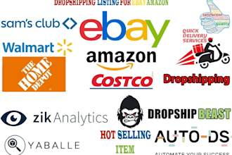 amazon to ebay dropshipping stock listings VA for ebay