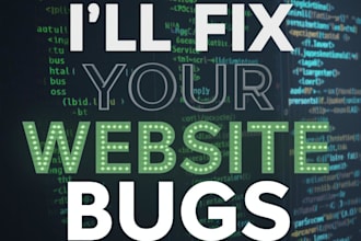 quickly fix your website bugs and errors