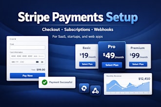 integrate stripe payments and billing