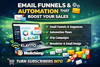 create email marketing funnels automation campaigns