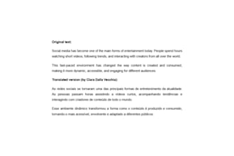 translate english to brazilian portuguese manually