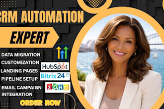ghl hubspot automation zoho crm pipedrive close io bitrix24 zapier integration