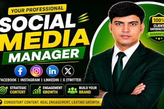 manage facebook instagram linkedin and x