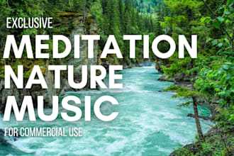 create exclusive meditation music with nature sounds