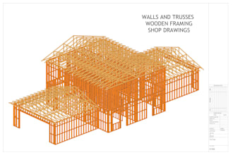 create wood and lgs shop drawings