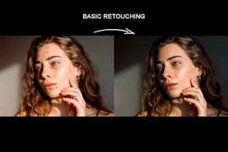 do professional photo retouching