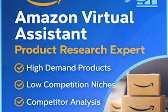 be your amazon virtual assistant for fba