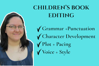 be your childrens book editor
